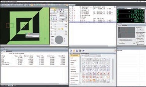 nikon metrology vision systems powerful VMA AutoMeasure software iNEXIV VMA 2520